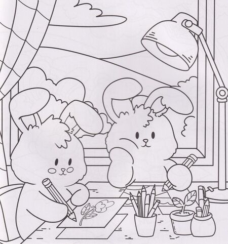 Фотография книги "Уютная раскраска. Милые друзья"