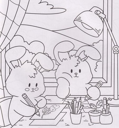 Фотография книги "Уютная раскраска. Милые друзья"