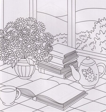 Фотография книги "Уютная раскраска. Милый дом"