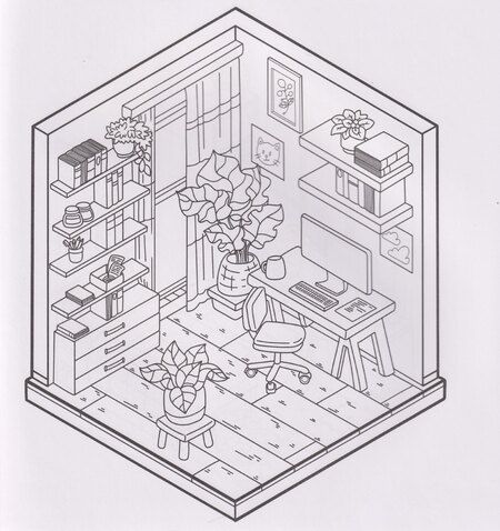 Фотография книги "Уютная раскраска. Милый дом"