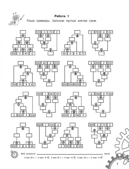 Фотография книги "Узорова, Нефёдова: 3000 примеров по математике. Вычисления по схемам в пределах 1000. Все действия с 4 числами. 4 класс"