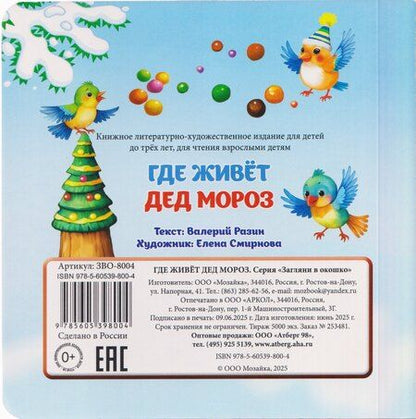 Фотография книги "В. Разин: Где живёт Дед Мороз"