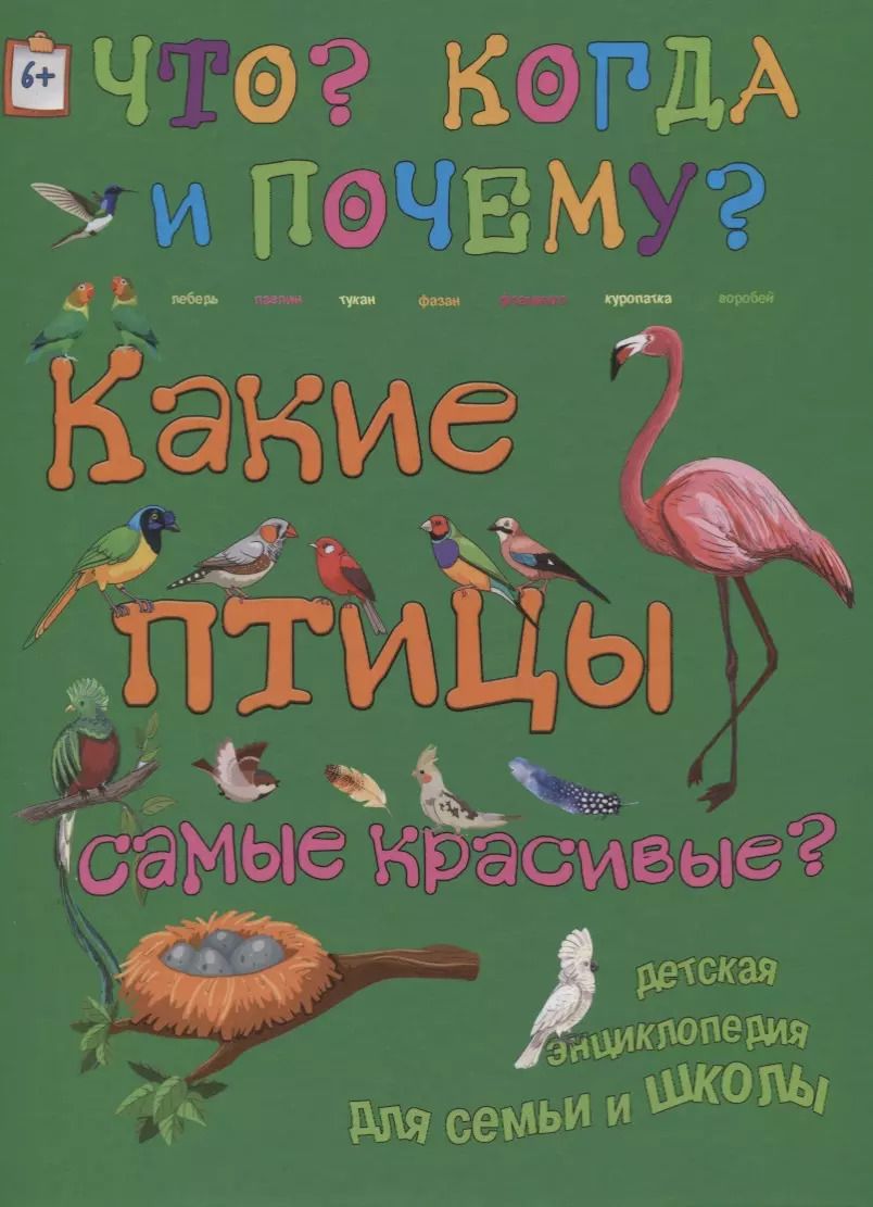 Обложка книги "В. Владимиров: Какие птицы самые красивые?"