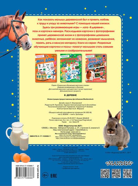 Фотография книги "В деревне"