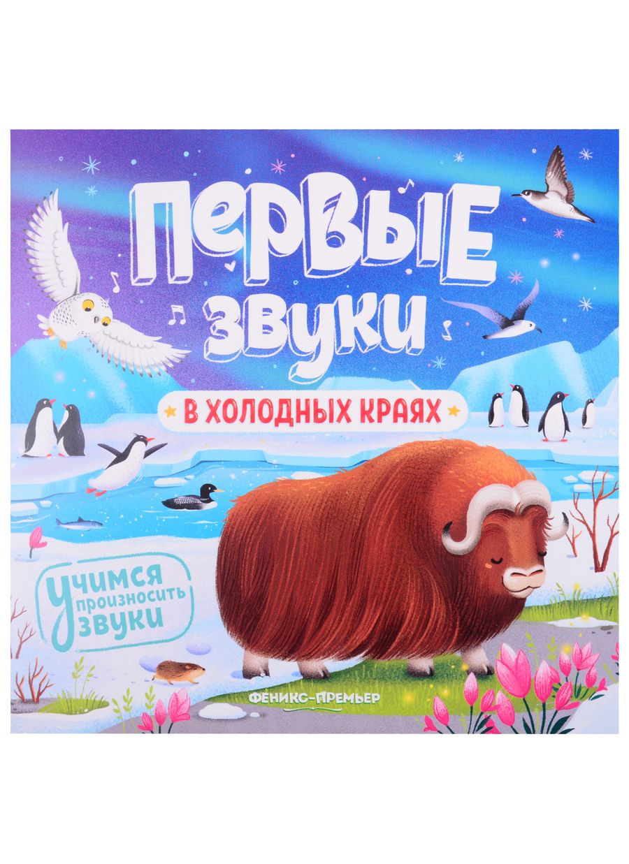 Обложка книги "В холодных краях. Книжка-гармошка"