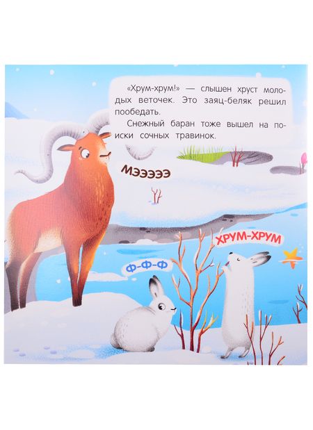 Фотография книги "В холодных краях. Книжка-гармошка"