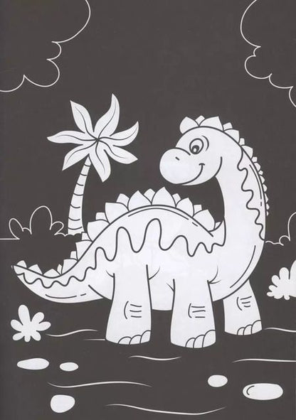 Фотография книги "В одной чёрной-чёрной раскраске...ДЛЯ МАЛЬЧИКОВ"