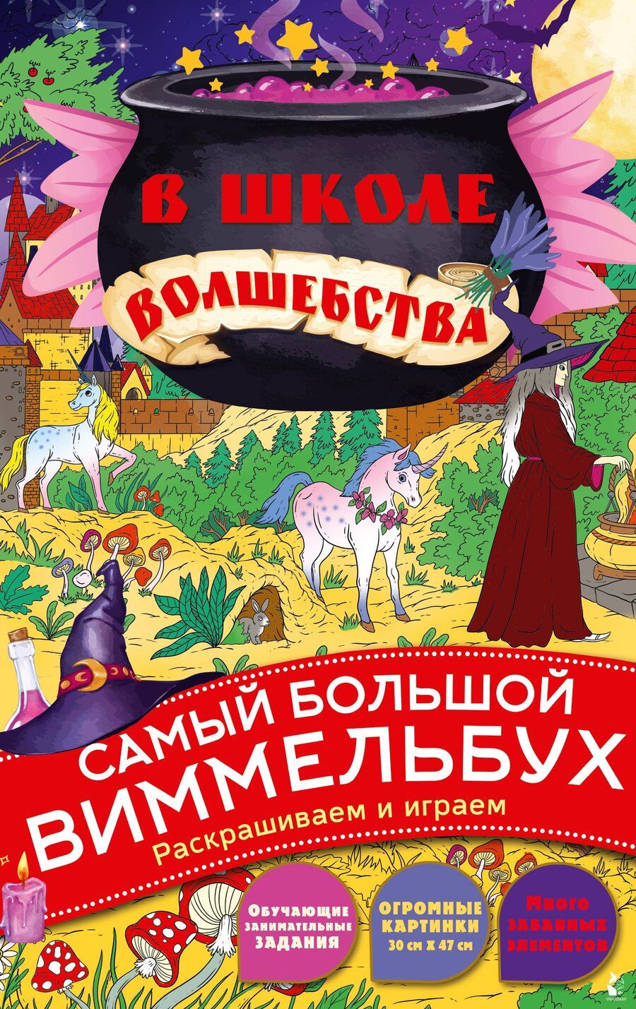 Обложка книги "В школе волшебства"