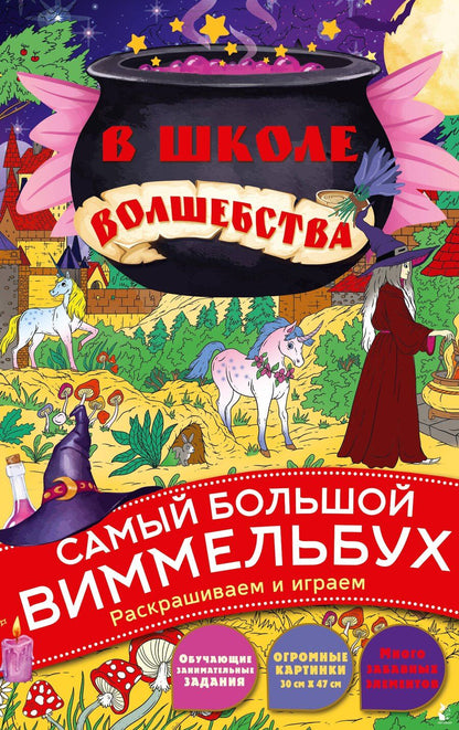 Обложка книги "В школе волшебства"