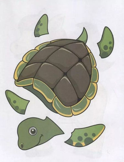 Фотография книги "В жаркой Африке. Аппликации для малышей"