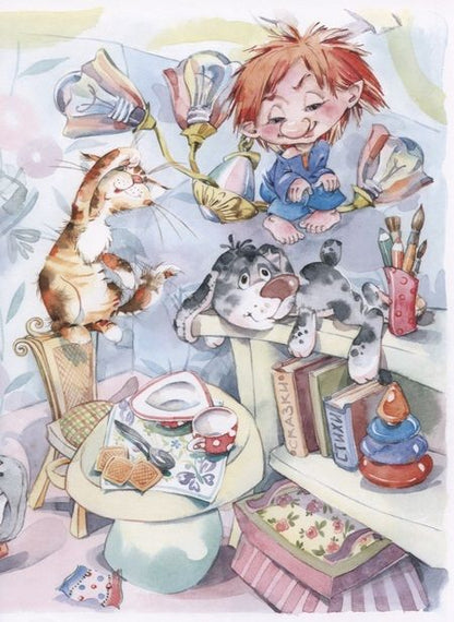 Фотография книги "Валаханович: Засыпаюшка. Книга для чтения перед сном"