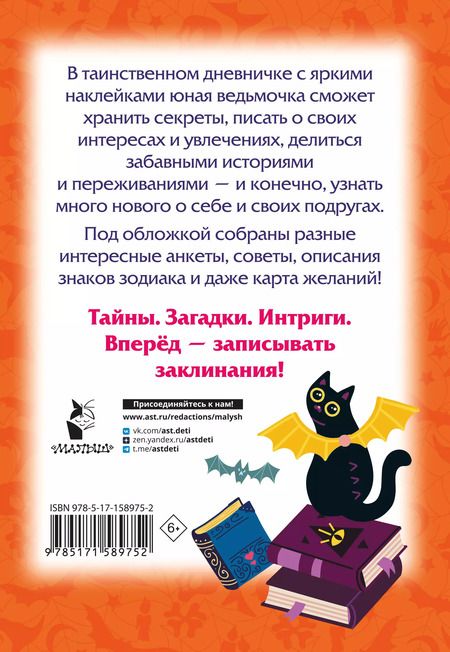 Фотография книги "Валентина Дмитриева: Таинственный дневничок. Wednesday"