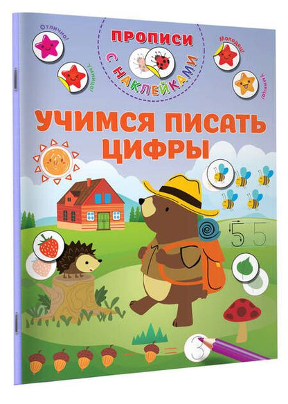 Фотография книги "Валентина Дмитриева: Учимся писать цифры"