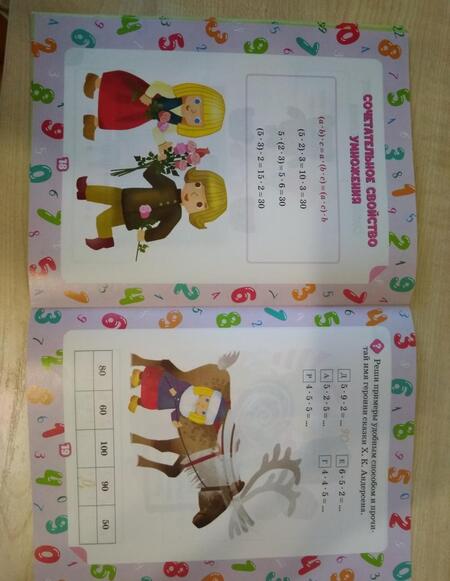 Фотография книги "Валентина Крутецкая: Математика. 2-4 классы. Таблица умножения"