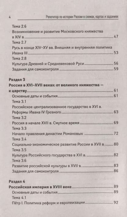 Фотография книги "Валерий Касьянов: Репетитор по истории России в схемах,картах и зад"