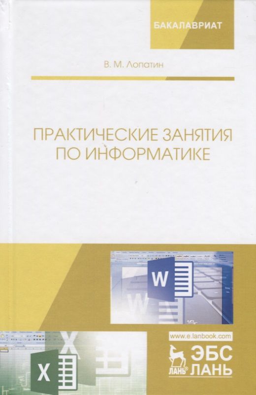 Обложка книги "Валерий Лопатин: Практические занятия по информатике. Учебное пособие"
