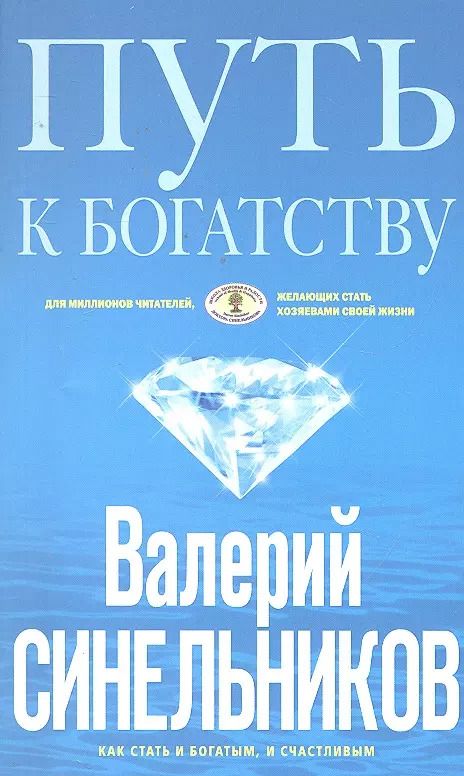 Обложка книги "Валерий Синельников: Путь к богатству (голубая)"