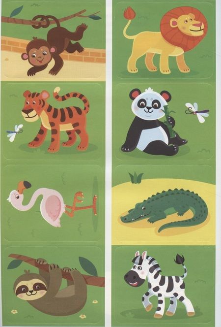 Фотография книги "Валерия Салтанова: Пойдем в зоопарк! 2+. Книжка с наклейками"