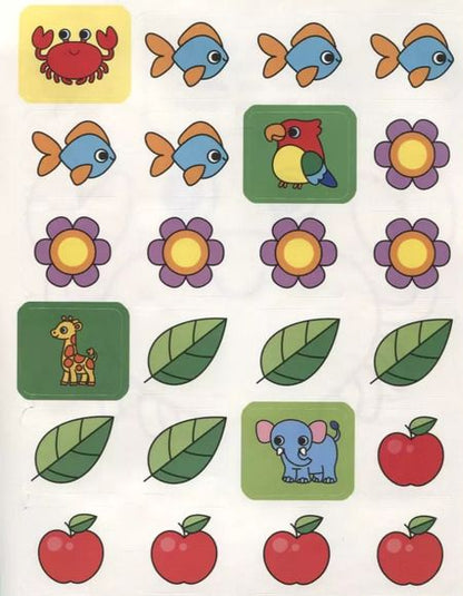 Фотография книги "Валерия Салтанова: В зоопарке 1+. Книжка-раскраска"