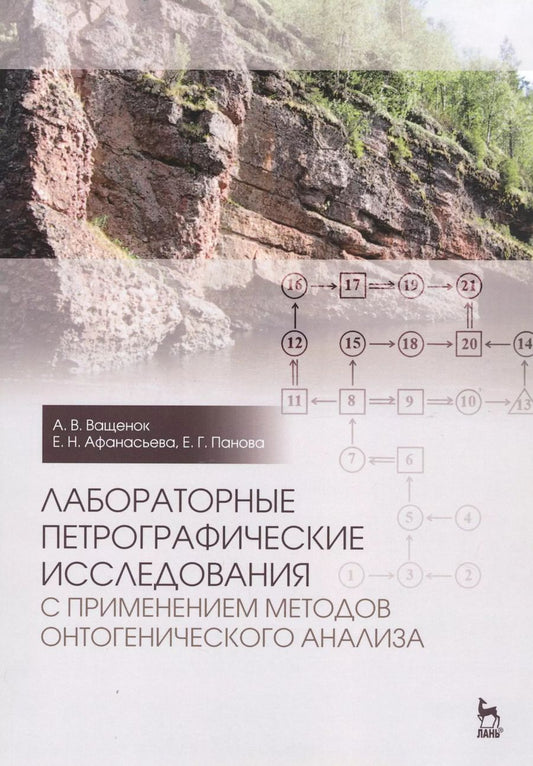 Обложка книги "Ващенок, Афанасьева, Панова: Лабораторные петрографические исследования с применением методов онтогенического анализа"
