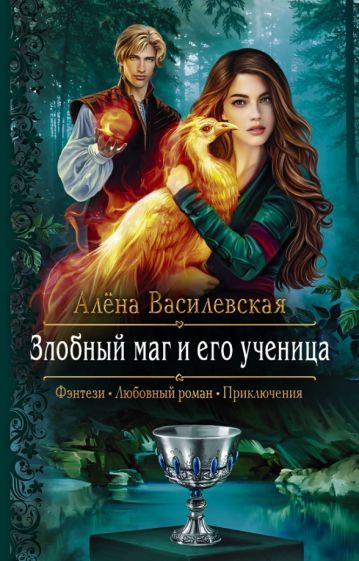 Обложка книги "Василевская: Злобный маг и его ученица"