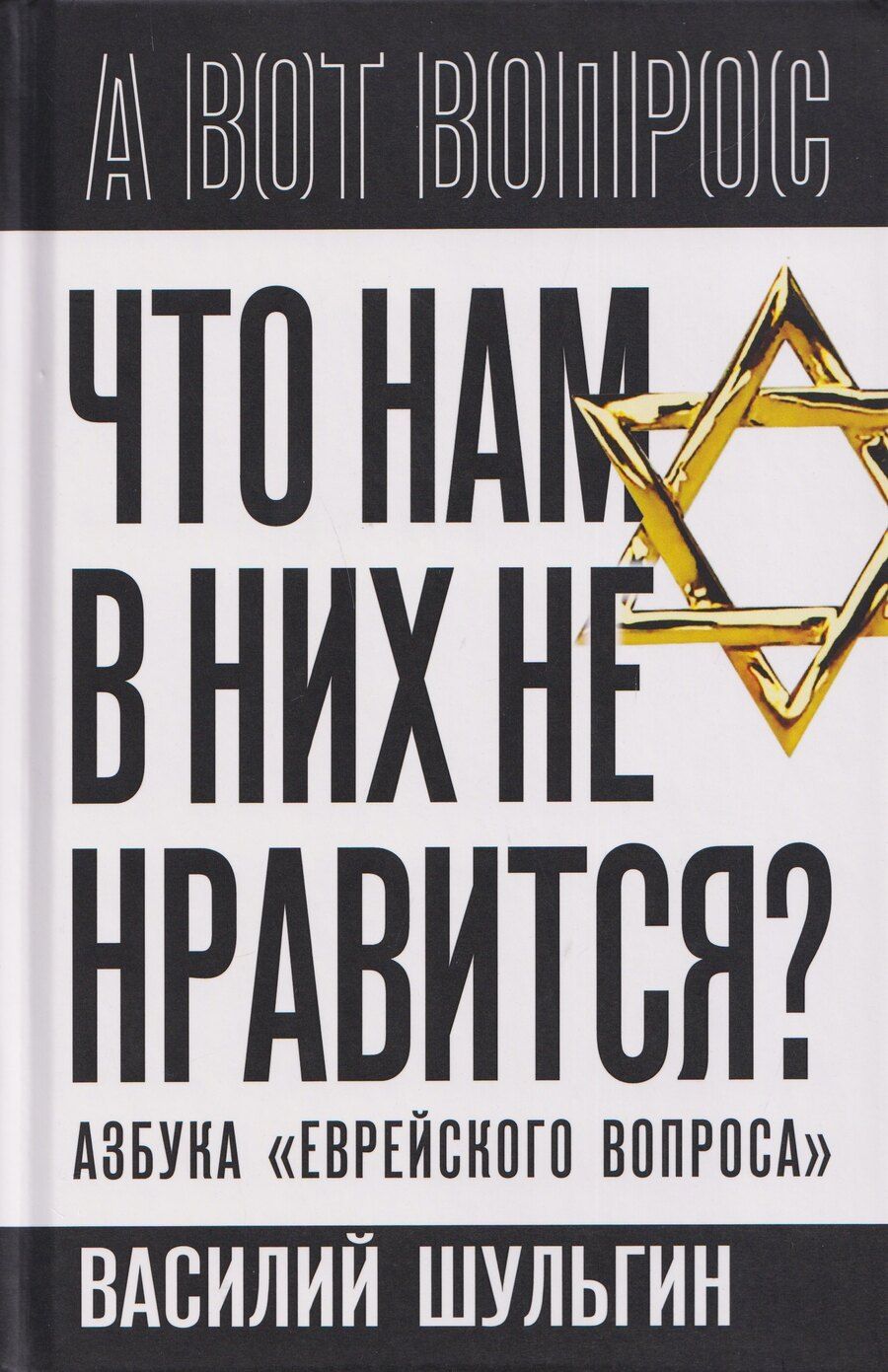 Обложка книги "Василий Витальевич: Что нам в них не нравится? Азбука "еврейского вопроса""