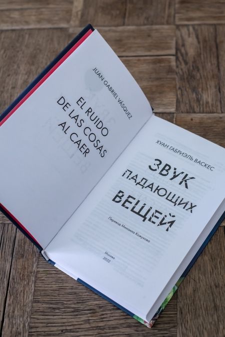 Фотография книги "Васкес: Звук падающих вещей"