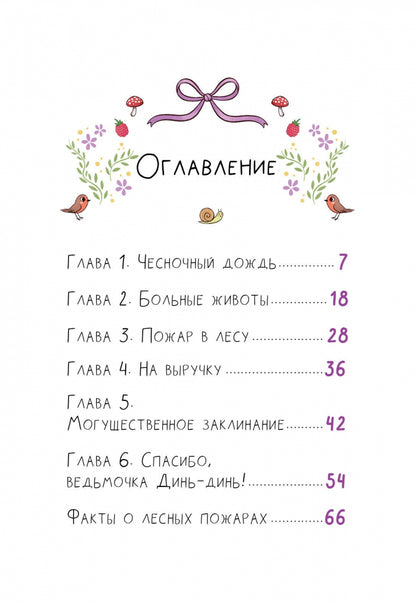 Фотография книги "Ведьмочка Лили. Заклинание на дождь"