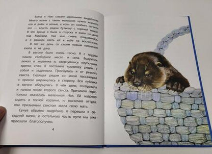 Фотография книги "Вера Чаплина: Ная - выдренок"