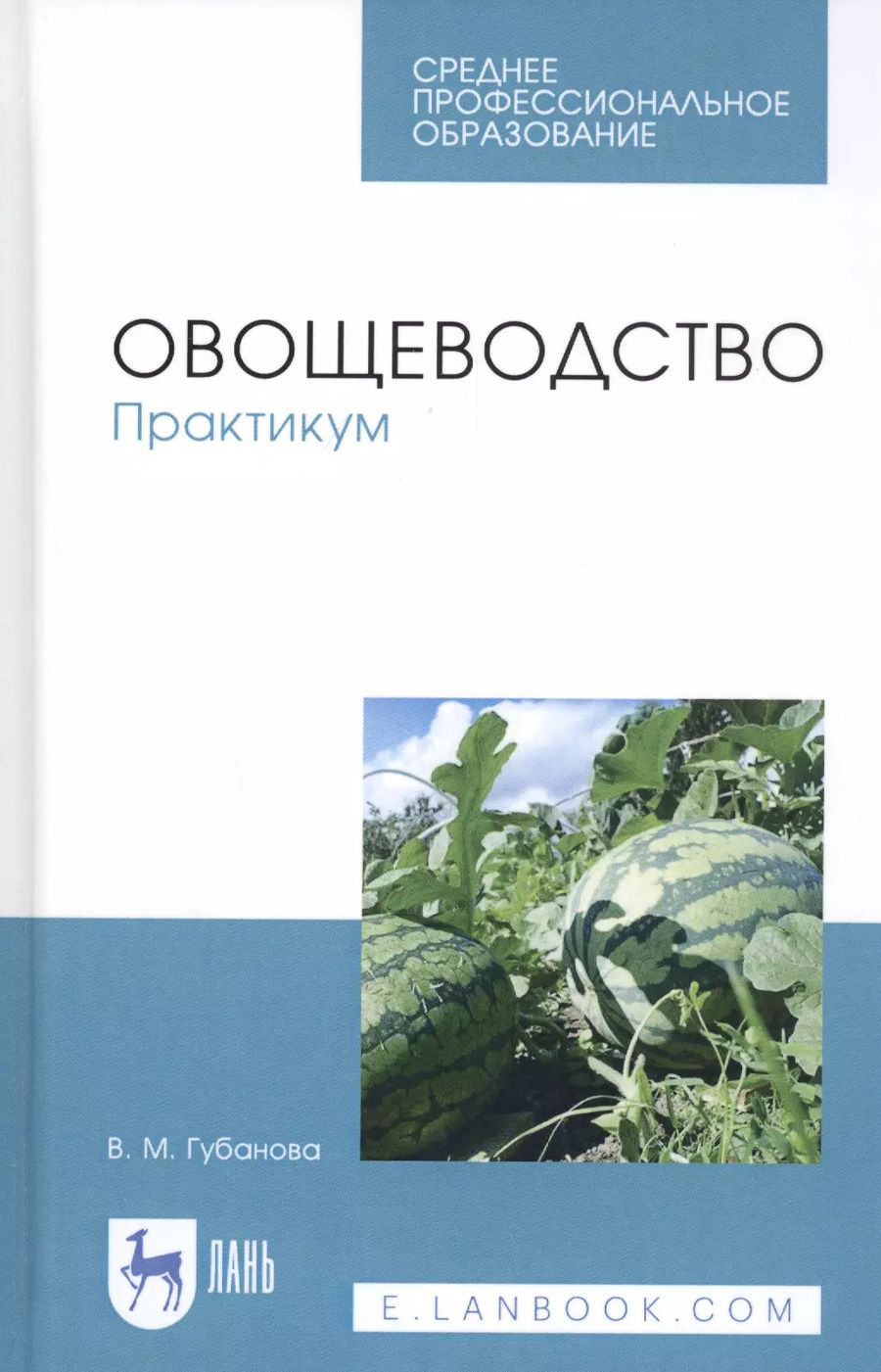 Обложка книги "Вера Губанова: Овощеводство. Практикум. Учебное пособие для СПО"