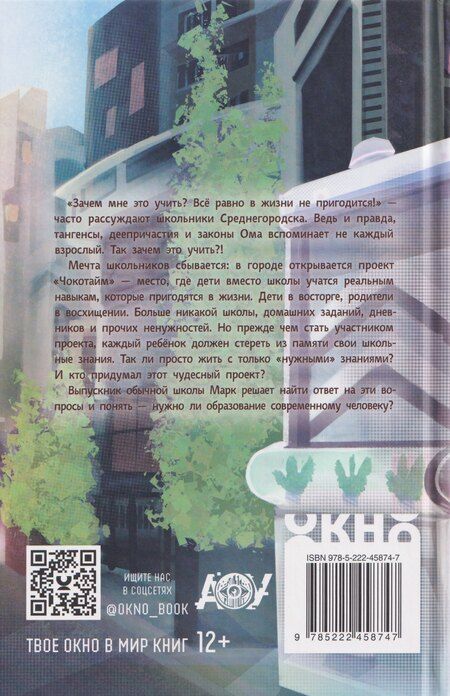 Фотография книги "Вера Валерьевна: Проект "Чокотайм": жизнь без ненужных знаний"