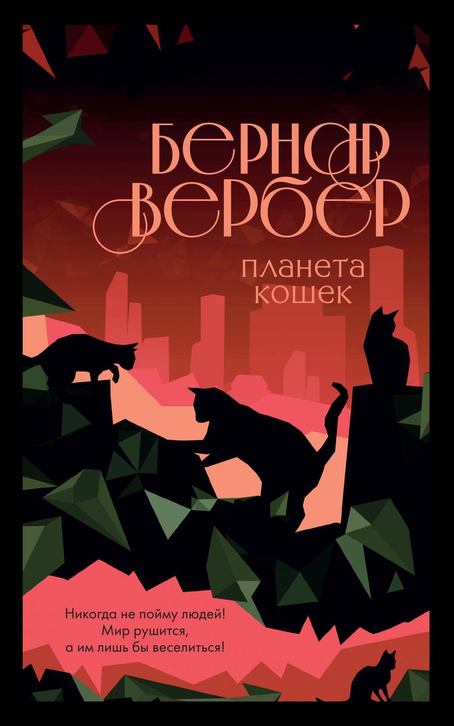 Обложка книги "Вербер: Планета кошек"