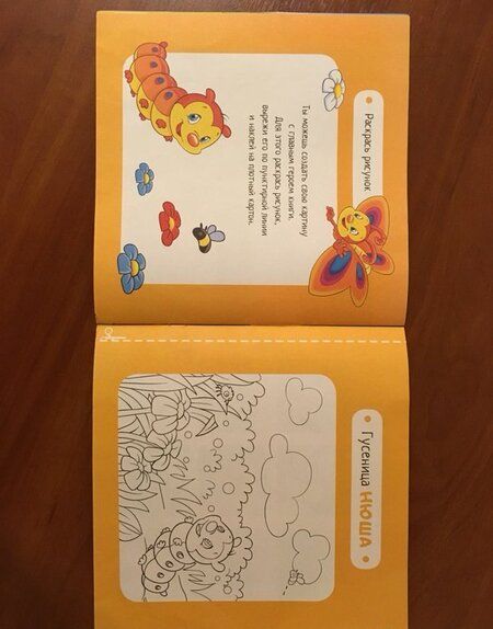 Фотография книги "Вероника Подеста: Маленькие, но полезные. Гусеница Нюша"