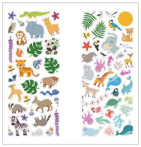 Фотография книги "Веселые наклейки. Мамы и малыши"