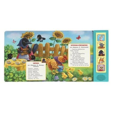 Фотография книги "Весёлые потешки (5 звуковых кнопок)"