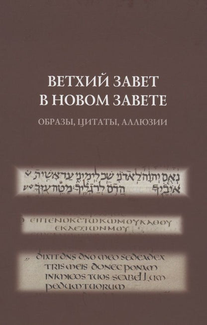 Обложка книги "Ветхий Завет в Новом Завете: образы, цитаты, аллюзии"