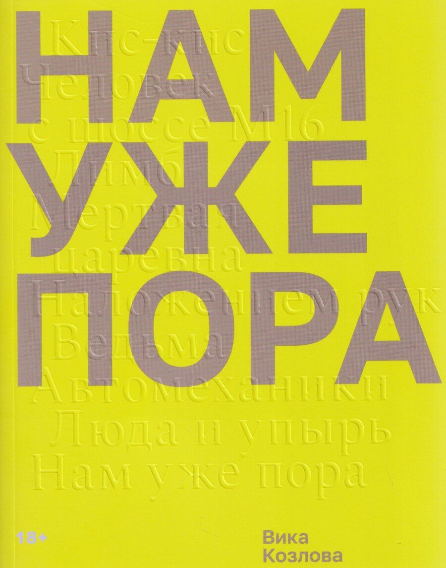 Обложка книги "Вика Козлова: Нам уже пора"