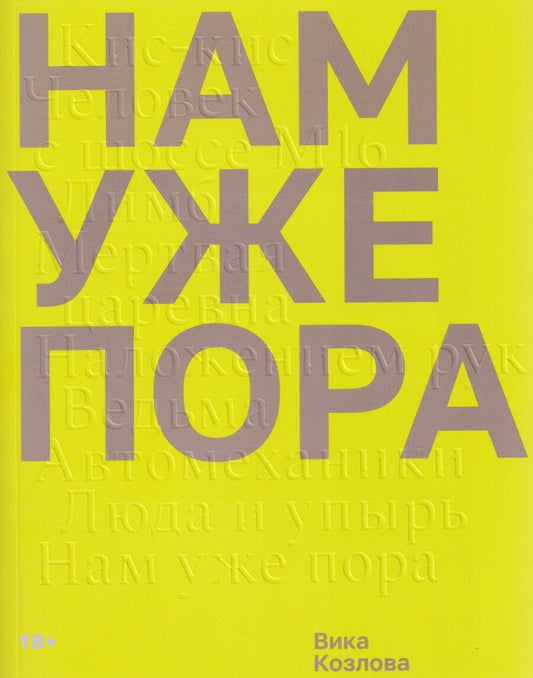 Обложка книги "Вика Козлова: Нам уже пора"