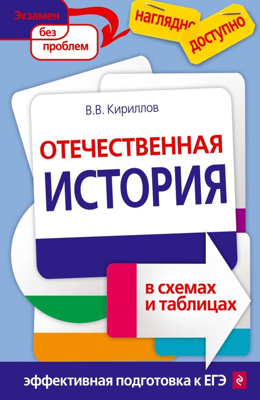 Обложка книги "Виктор Кириллов: Отечественная история в схемах и таблицах"