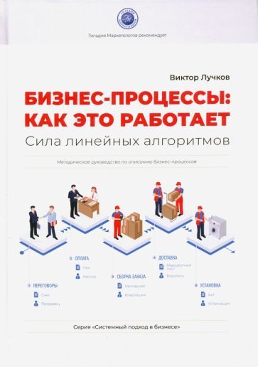 Обложка книги "Виктор Лучков: Бизнес-процессы. Как это работает. Сила линейных алгоритмов. Методическое руководсво"