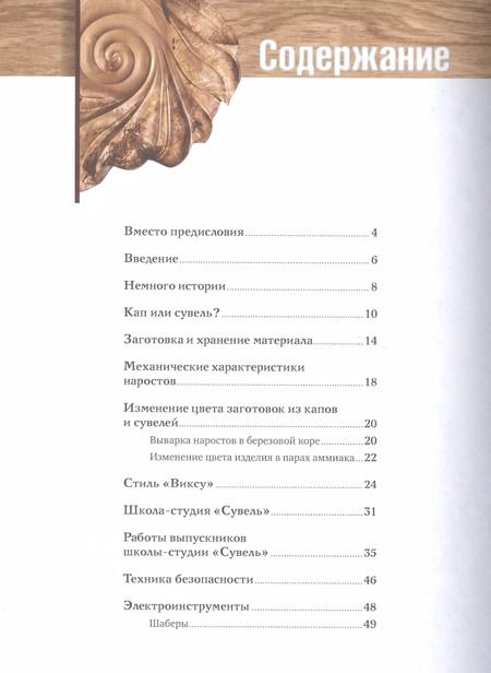 Фотография книги "Виктор Суднов: Резьба по дереву. От простого к сложному. Практическое руководство по художественной обработке капов, сувелей и древесины твердых пород"