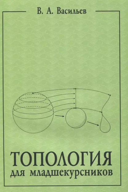 Обложка книги "Виктор Васильев: Топология для младшекурсников"