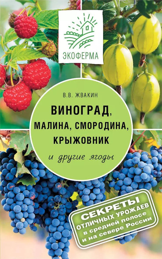 Обложка книги "Виктор Владимирович: Виноград, малина, смородина, крыжовниик и другие ягоды"