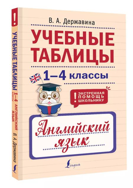 Фотография книги "Виктория Державина: Учебные таблицы. Английский язык. 1-4 классы"