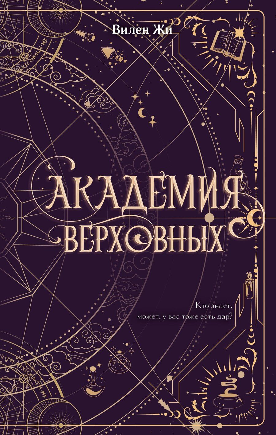 Обложка книги "Вилен Жи: Академия Верховных"