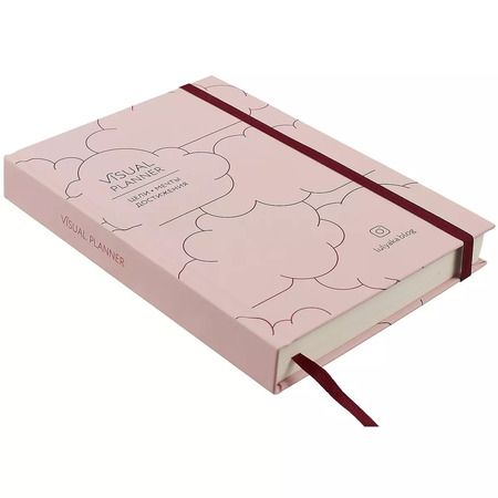 Фотография книги "Visual planner: Цели. Мечты. Достижения. Позитивный ежедневник от @lulyaka.blog (розовый жемчуг)"