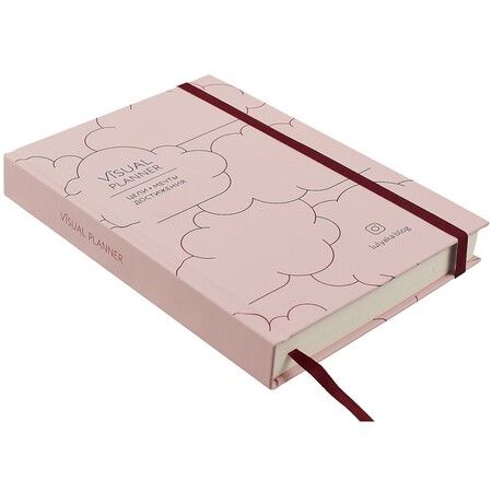 Фотография книги "Visual planner: Цели. Мечты. Достижения. Позитивный ежедневник от @lulyaka.blog (розовый жемчуг)"