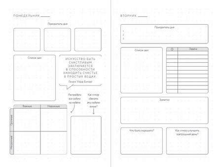 Фотография книги "Visual planner: Цели. Мечты. Достижения. Ежедневник (ежевика)"