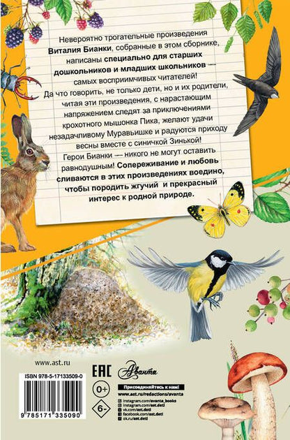 Фотография книги "Виталий Бианки: Лесные домишки"