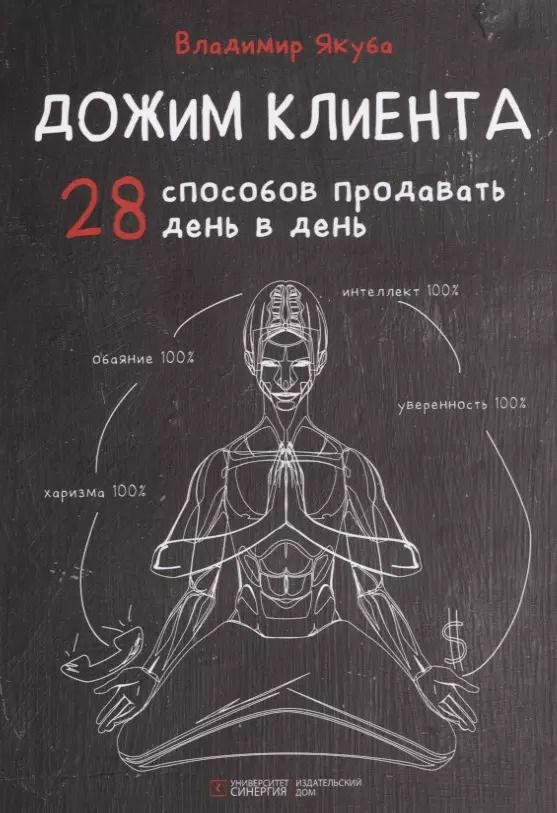 Обложка книги "Владимир Александрович: Дожим клиента. 28 способов продавать день в день"